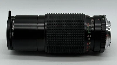Super Albinar MC Auto Zoom F 80-205mm 1:4.5 Camera Lens 55 mm Vintage Filter  - Image 1 of 4