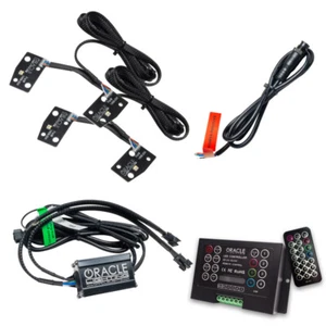 Oracle 2021 Ford Bronco DRL Upgrade w/ Halo Kit ColorSHIFT w/ 2.0 Controller SEE - Picture 1 of 10