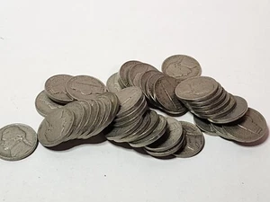 Roll Of (37) 1938 Jefferson Nickels *1960s New York Waitress Hoard* - Picture 1 of 6