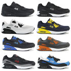  MENS SHOCK ABSORBING RUNNING TRAINERS CASUAL LACE GYM WALKING SPORTS SHOES SIZE