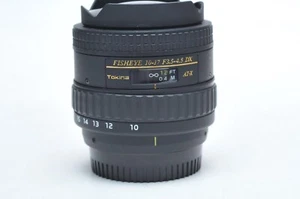 Tokina AT-X 107 Fisheye AF DX 10-17mm F/3.5-4.5 Lens for Nikon F 7846043 - Picture 1 of 4