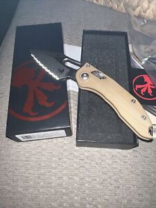 Micro-Tech Serrated Collectible Folding Knives for sale | eBay