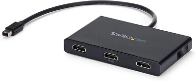 StarTech.com 3-Port Multi Monitor Adapter, Mini DisplayPort to HDMI MST Hub, 3x  - Image 1 of 3