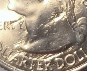 Major Strike Thru Error 2015-P Nebraaka America The Beautiful Quarter - Picture 1 of 5