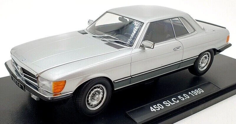 MERCEDES 450 SLC 5.0 1980 ARGENTO KKSCALE KKDC180793 1 18 BENZ R107 180793