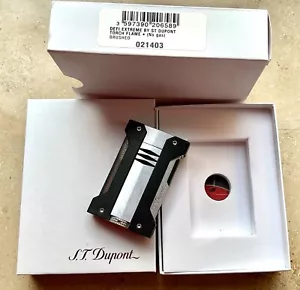 1-B COMMODITY: S.T. Dupont lighter Defi Extreme, brush., ref. 021403, (does not ignite) - Picture 1 of 3