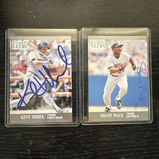 KENT HRBEK 2017 TOPPS ARCHIVES BASEBALL AUTOGRAPH AUTO CARD #D 08/29