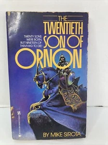 The Twentieth Son of Ornon by Mike Sirota (1980) ~ Vintage Zebra Fantasy PB - Picture 1 of 7