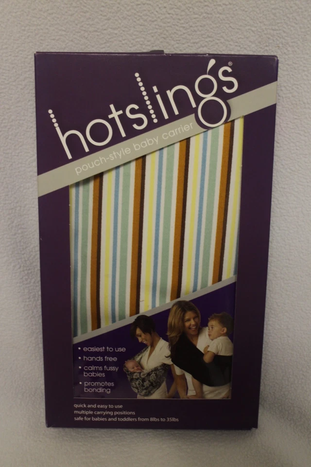PORTABEBÉS HOTSLINGS ORIGINAL - RAYAS TALLA 5  Foto 1 de 3