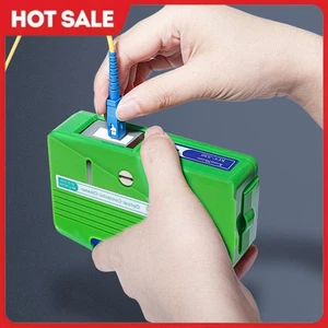 Face Cleaning Box Wiping Tools Pigtail Fiber Optical Connector Cleaner - Afbeelding 1 van 7