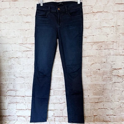 J Brand Womens Skinny Leg Jeans Size 27 Atmosphere Dark Wash - Image 1 of 4
