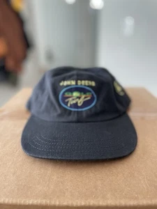 VINTAGE JOHN DEERE GOLF & RASEN DALLAS 01 VERSTELLBARER RIEMEN MÜTZE - Bild 1 von 4