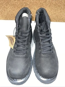 Harley Davidson Herren 5 Inch Schwarz Stiefel Größe 9M - EUR 42 - D93804 - Bild 1 von 9