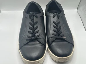 Calvin Klein Bowyer Diamond Leather Brushed Smooth Black Sneaker - Größe 9 - Bild 1 von 21