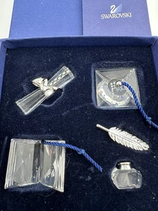 SWAROVSKI Kristall und Rho Graduation Memories Set blaue Quasten RAR mit Box - Bild 1 von 17