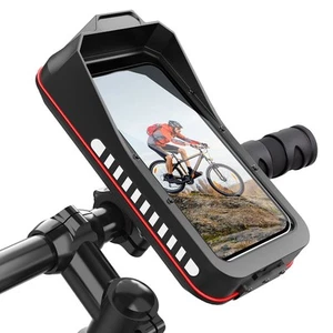 Waterproof Smartphone Mount for Motorcycles Designed for Bumpy Roads Stability - Afbeelding 1 van 12