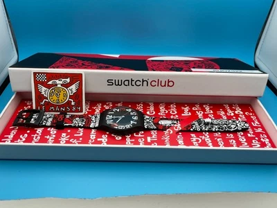 Relógio de pulso de quartzo Swatch 30 and Ticking SUOZ322 41mm - Imagem 1 de 4