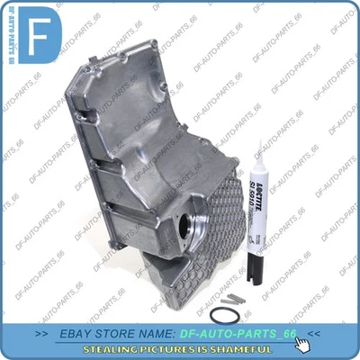 Bandeja de aceite inferior de aluminio del motor 06L103598R para VW Touareg AUDI A5 A4 A6 Q5 2.0T Foto 1 de 4
