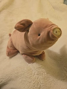 Jellycat London Mellow Malve Schwein Plüschtier Stofftier 15 Zoll Medium NICHT MEHR PRODUZIERT RARITÄT - Bild 1 von 9