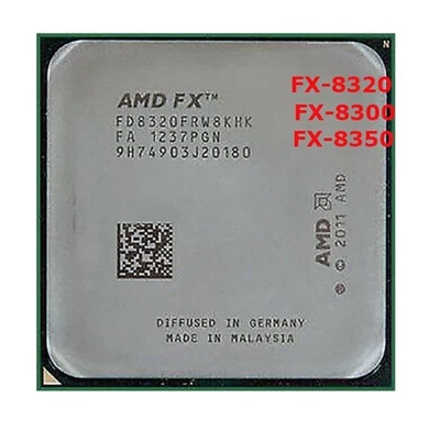 AMD FX-Series FX-8300 FX-8320 FX-8350 CPU 8M Eight-Core Socket AM3+ FX Processor - Image 1 of 4