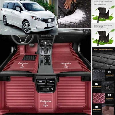 For Nissan Quest Car Floor Mats Carpets Cargo Liners Custom All Weather - Изображение 1 из 4