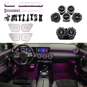 Upgrade 64 Colors Ambient Lighting for Mercedes Benz A/CLA A200 A180 W177 W118 - Picture 1 of 16