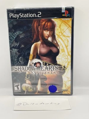 Shadow Hearts: Covenant (Sony PlayStation 2, 2004) etiqueta negra sellada de fábrica Foto 1 de 4