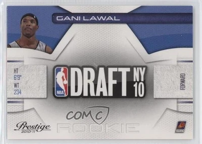 2010-11 Prestige NBA Draft Class /499 Gani Lawal #35 Rookie RC - Image 1 of 2