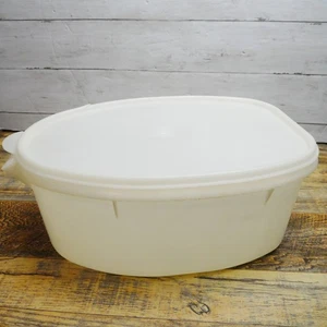 Vintage Tupperware Ham Roast Turkey Keeper Container # 487-1 w Lid READ DESC - Picture 1 of 13