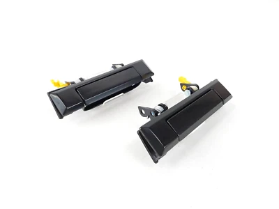 Manija de puerta de metal negro apta para camioneta Toyota 1984-88 Hilux RN55 4Runner ZINC Foto 1 de 4