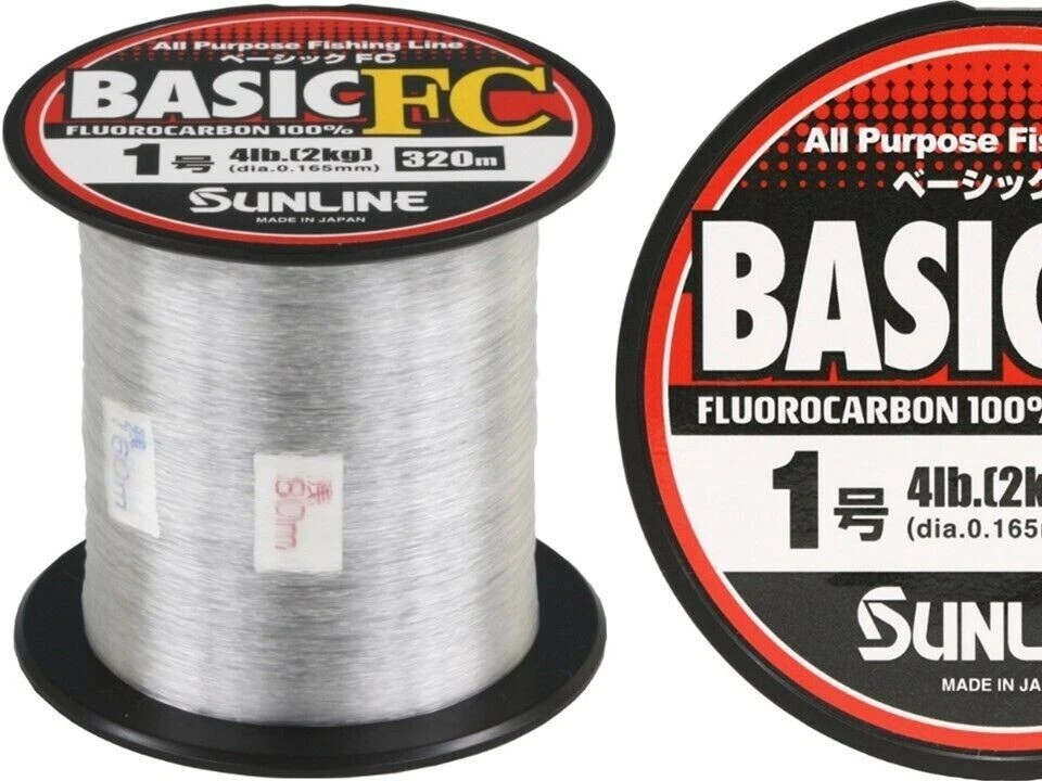 Sunline BASIC FC Fluorocarbon #4-16 lb 320m Made in Japan