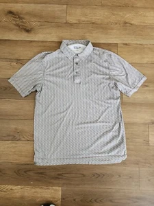 NWT Straight Down Mens Polo Shirt Blue Short Sleeve L - Picture 1 of 3