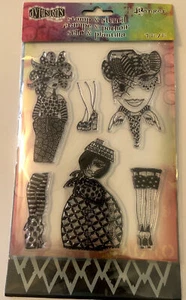RANGER DYLUSIONS Stempel & Schablone Set schwarze Diamanten #DYZ48336 Neu in Verpackung - Bild 1 von 4