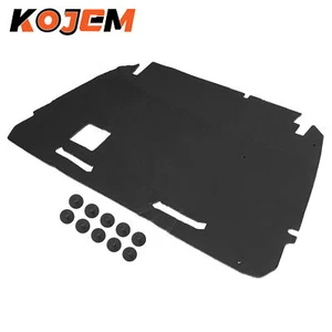 Truck Hood Insulation For Dodge Dakota Pad 1/2" With Clips Heat Blanket 97-04 - Picture 1 of 16