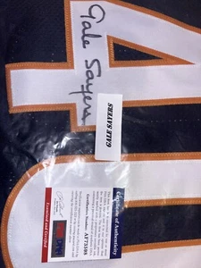 Gale Sayers Autographed Custom Jersey PSA Authenticated - Picture 1 of 3