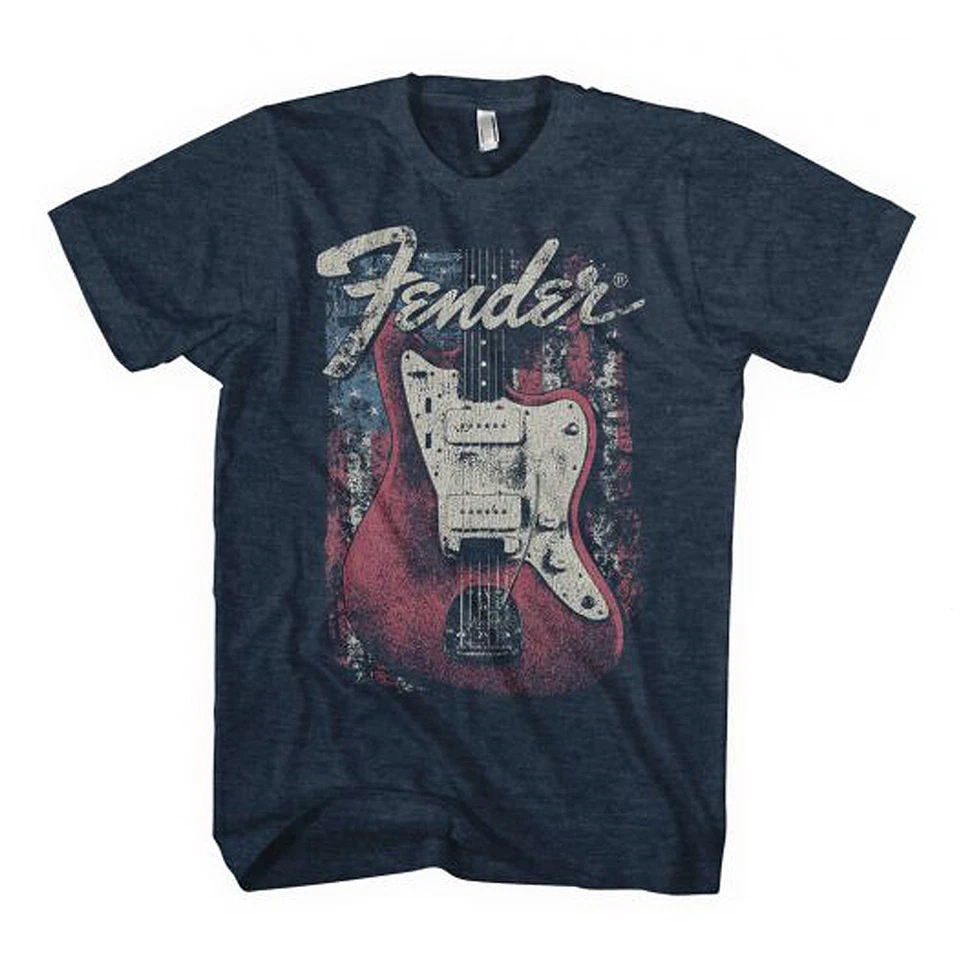 Camiseta FENDER Guitar Flag Nueva Auténtica S-2XL Foto 1 de 1