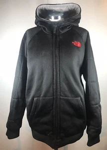 North Face Resolve Men's Black Jacket with Hood 2 Pocket Size Large - Picture 1 of 20