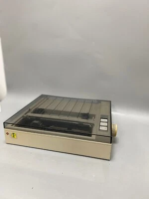 Rare Retro Vintage - Burroughs Unisys AB 1314 Black Impact Printer UK Untested - Image 1 of 4