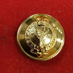 WELSH GUARDS GILT TUNIC BUTTON. APPROX 25MM DIAMETER. - Picture 1 of 1