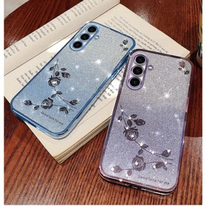 Case for Huawei P70 Nova 12 Mate 60 Bling Glitter Gradient Back Case Phone Cover - Picture 1 of 12