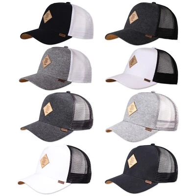 DJINNS Jersey Patch Trucker Cap - Mütze Kappe Meshcap Basecap Neu Cappy Caps Hat