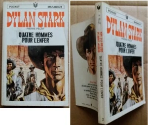 C1 Pierre PELOT Dylan Stark QUATRE HOMMES POUR L ENFER EO Marabout 1967 WESTERN - Imagen 1 de 1