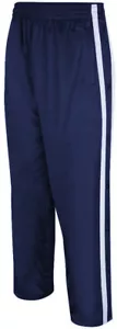 Mens Navy Tearaway Athletic Pants Side Snaps - Picture 1 of 1