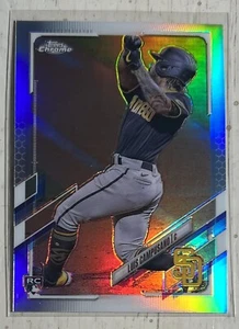 LUIS CAMPUSANO / 2021 Topps Chrome / RC REFRACTOR / #135 / Padres - Picture 1 of 2