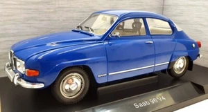 Model Car Group (MCG) 1/18 Scale MCG18283 Saab 96 V4 - Blue - Picture 1 of 5