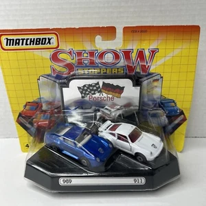 Matchbox Show Stoppers Porsche 2 Car Set 959 And 911💥 - Picture 1 of 9