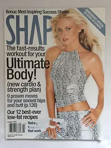 Shape Magazine October 2001 Daniela Pestova Cover 20th Anniversary Issue - Imagen 1 de 3