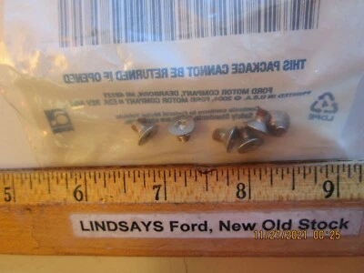6 PIEZAS NUEVAS FORD 1996/2007 TAURUS & SABLE 2011/13 FIESTA "TORNILLO" M4, W701894-S304 Foto 1 de 3