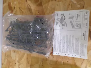 NEW NO BOX LIFE LIKE 583504 BLINKING TRUSS BRIDGE AND COMPLETE TRESTLE 35PC SET - Picture 1 of 2