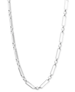 $ 39 NEU MIT ETIKETT LUCKY BRAND SILBERFARBENES KETTENGLIED HALSBAND 18" HALSKETTE - I7RRR - Bild 1 von 1